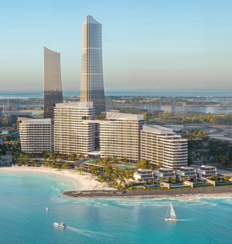 View of Al Marjan Island